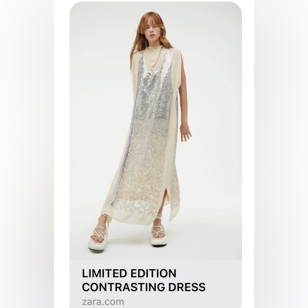 ZARA Atelier beaded dress - NWT - size XS-S